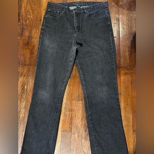 Ralph Lauren Dark Gray Straight Leg Jeans